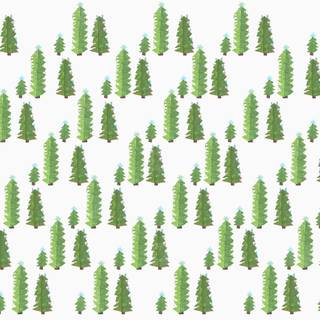 Christmas tree pattern wallpaper