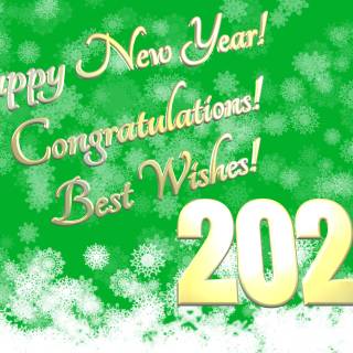 Cute New Year 2024 wallpaper