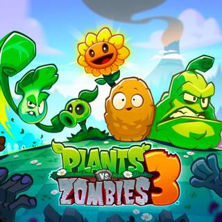 Plants vs Zombies 3 logo wallpaper