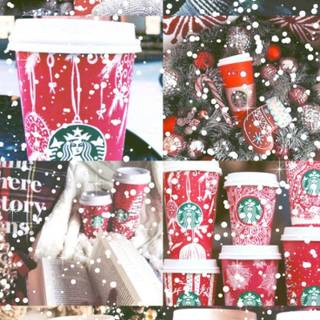 Starbucks Chrismas wallpaper