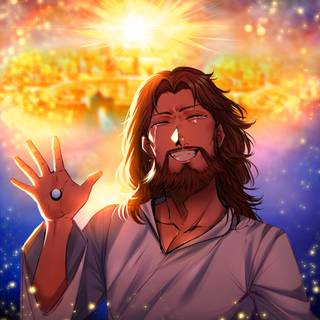 Anime Jesus wallpaper