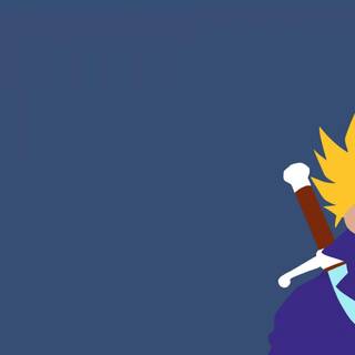 Future Trunks DBZ desktop wallpaper