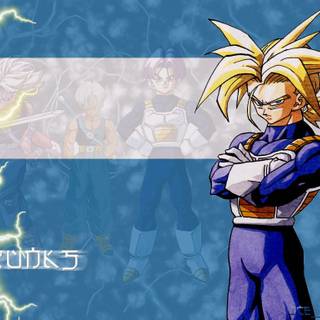Future Trunks DBZ desktop wallpaper