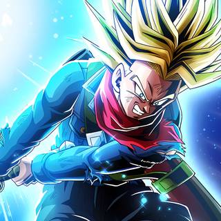 Future Trunks DBZ desktop wallpaper