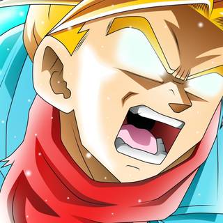 Future Trunks DBZ desktop wallpaper