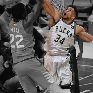 Basketball court iPhone wallpaper