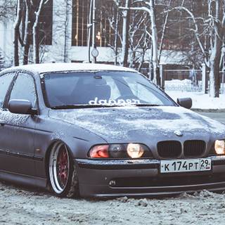 BMW E39 desktop wallpaper