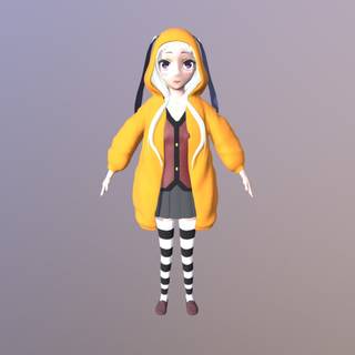 Runa Kakegurui desktop wallpaper