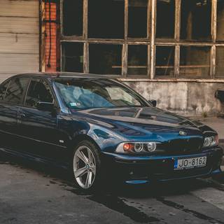 BMW E39 desktop wallpaper