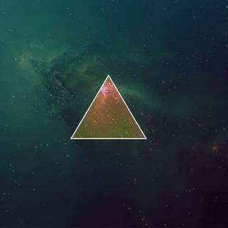 Minimalist galaxy wallpaper