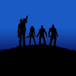 Minimalist galaxy wallpaper