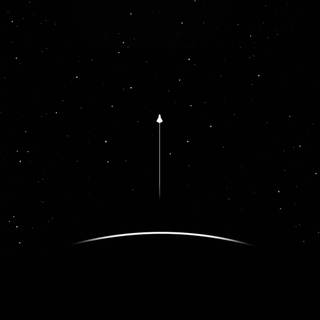 Minimalist galaxy wallpaper