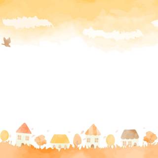 Autumn minimal desktop wallpaper