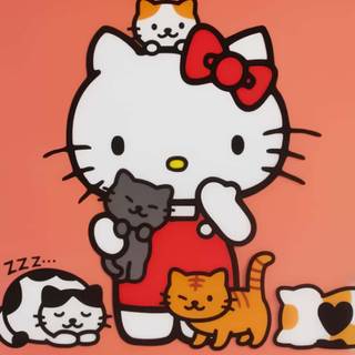 Sanrio Thanksgiving phone wallpaper