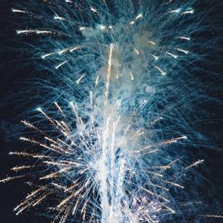 Fireworks New Year wallpaper