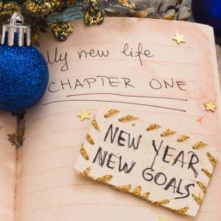 New Year books wallpaper