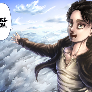 Eren Yeager freedom wallpaper