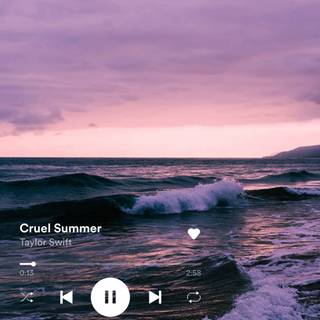 Taylor Swift Cruel Summer wallpaper