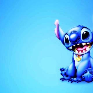 Aesthetic Stitch desktop wallpaper