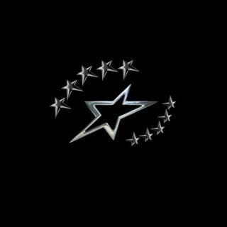 Cyber y2k star wallpaper