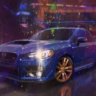 Subaru WRX aesthetic wallpaper