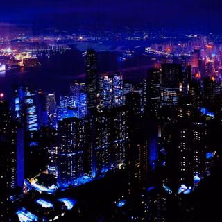 City night time wallpaper