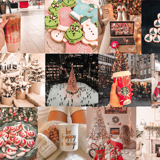 Laptop winter vibes wallpaper