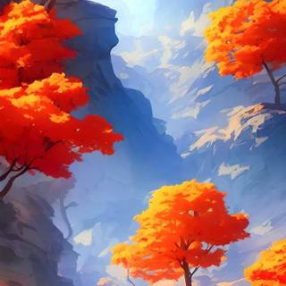 Autumn artworks wallpaper