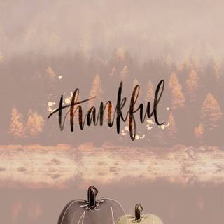 Thanksgiving fall iPhone wallpaper