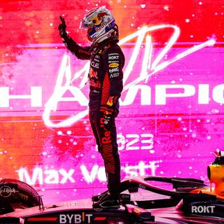 Max Verstappen F1 Championship 2023 wallpaper