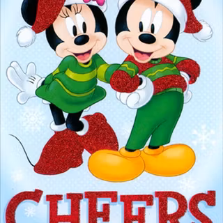 Christmas Minnie Mouse wallpaper