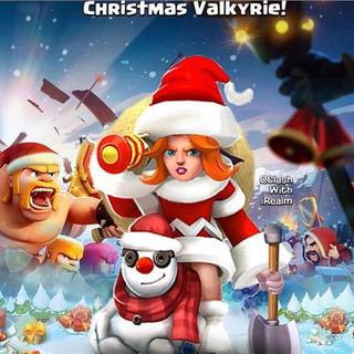 Clash of Clans Christmas wallpaper