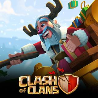 Clash of Clans Christmas wallpaper