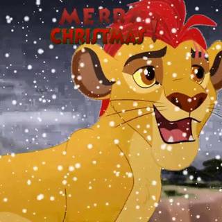 Lion King Christmas wallpaper