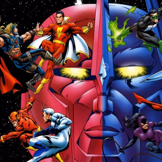 Marvel x DC wallpaper