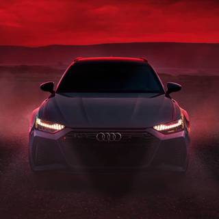 Audi mobile 4k wallpaper