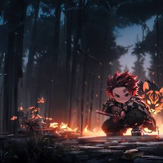 Kawaii desktop 4k wallpaper