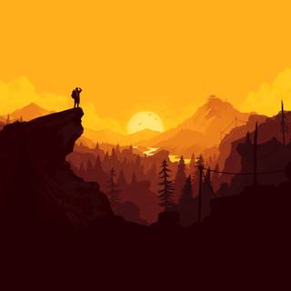 Minimalist nature 4k wallpaper