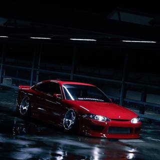 Nissan Silvia iPhone wallpaper