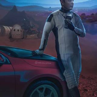 Elon Musk iPhone wallpaper