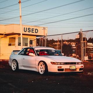 Nissan Silvia iPhone wallpaper