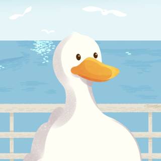 Duck phone wallpaper