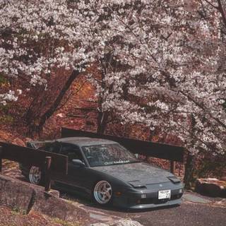 Nissan Silvia iPhone wallpaper