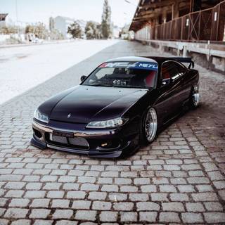 Nissan Silvia iPhone wallpaper