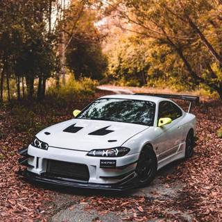 Nissan Silvia iPhone wallpaper