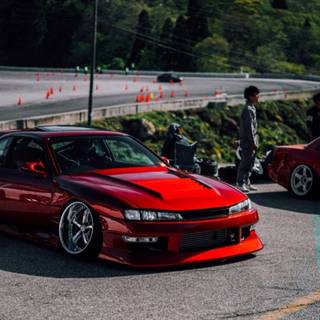 Nissan Silvia iPhone wallpaper