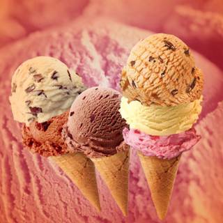 Ice cream phone wallpaper