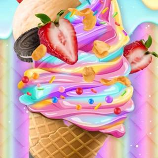 Ice cream phone wallpaper