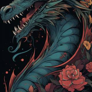 Chinese dragon phone wallpaper