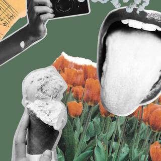 Ice cream phone wallpaper